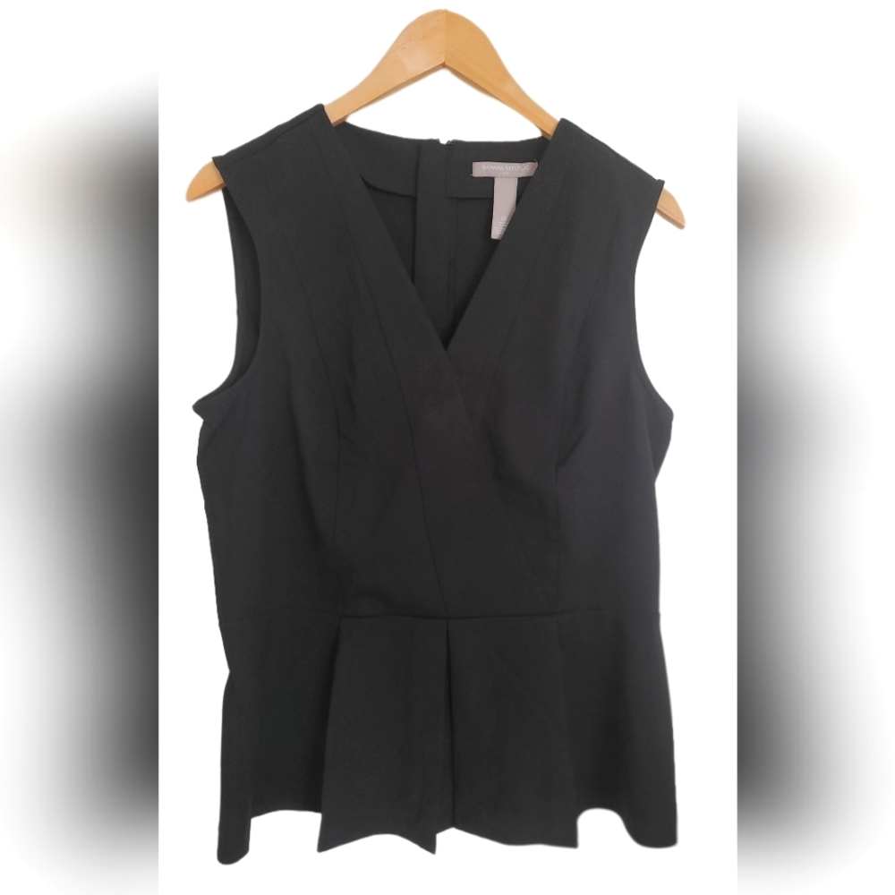 Banana Republic Black Blouse size 10